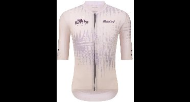 Santini Reverb Cycling Korte Mouw Wielertrui Beige XL Man