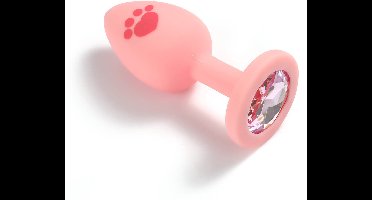 Oneay Anale plug, sexy, schattige klauwplug, siliconen plug, seksspeeltje voor volwassenen, trainer, koppels, rubber (roze)