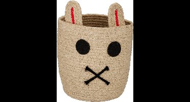 Arti Casa Opbergmandje - Dierenmand Ø27cm - Speelgoedmand - Mandje voor Speel- en Kinderkamer