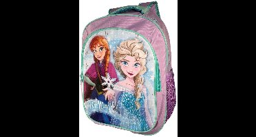 Frozen Anna & Elsa Rugzak - Schooltas - Boekentas - 5-10 Jaar - Meisjes Rugtas - Lila