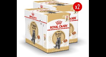 Royal Canin British Shorthair Adult Wet - 24 x 85 g - Katten Natvoer - Voordeelverpakking