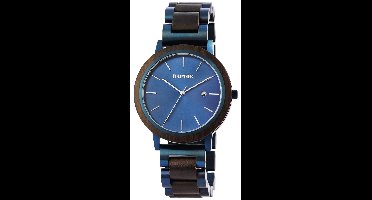 Raptor Herenhorloge van roestvrij staal Unathi Raptor herenhorloge "Unathi" gemaakt van hout en roestvrij staal