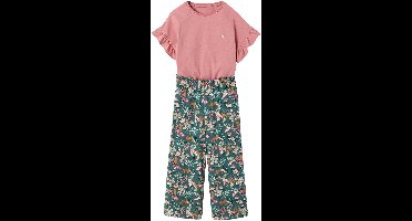 Vertbaudet Meisjesset T-shirt en wijde broek