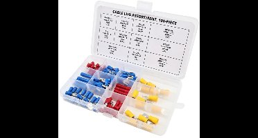 Kabelschoen assortiment 100-delig