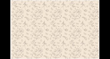 Romantische Stil Tafelkleed met Bloemenpatroon 180x120 cm