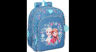 Schoolrugzak Frozen Blauw 32 x 38 x 12 cm