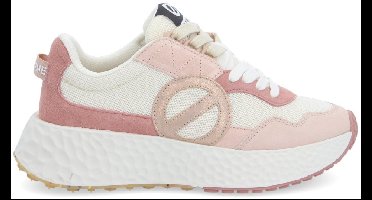 NO NAME Carter Jogger roze leren sportschoenen