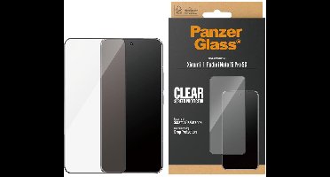 PanzerGlass Screenprotector geschikt voor Xiaomi Redmi Note 15 Pro Glazen | PanzerGlass Ultra Wide Fit Screenprotector - Case Friendly
