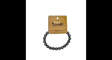 Kralenarmband Hematiet