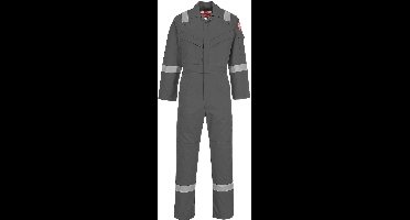 Portwest Lichtgewicht Vlamvertragende Antistatische Overall 280gr FR28 - Grijs - XL