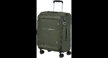 Samsonite Reiskoffer - Gotwist Spinner (4 wielen) 55 cm uitbreidbaar - handbagage - 42L - Dark Green - 2.3 kg