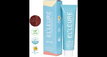 Elleure Haarverf - Teinture 5.66 lichtbruin intensief rood - 100 ml