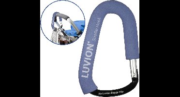 LUVION® Buggy haak / Kinderwagen tassenhaak - Blauw
