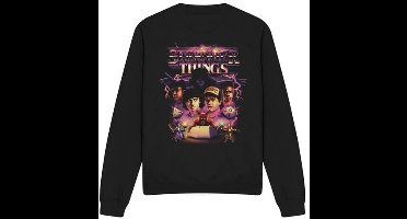 Stranger Things Season 5 - Group Thunder Metal Band Heren Sweatshirts - zwart - XL
