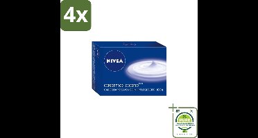 Nivea – Zeep – Creme Care – 100 g - Voordeelverpakking - 4 stuks - Zeep voor huid - Crème zeep