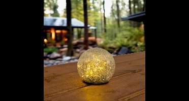 Solar tuinverlichting priklamp 'Comet' - 30 ledjes - Warm wit licht - Padverlichting op zonne-energie