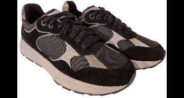 Xsensible Stretchwalker Sneaker Helix Men 33203.5.080 H Zwart Combi