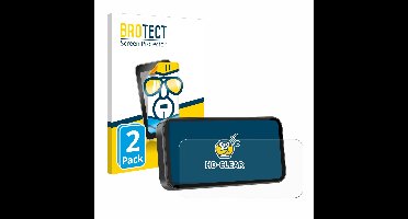 BROTECT - Screenprotector voor Carpuride W603D 6.3" - Folie Beschermfolie transparant 2 Stuks
