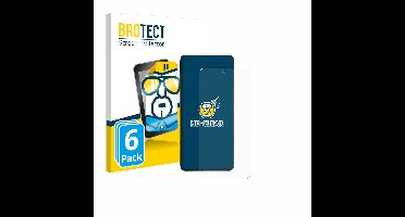BROTECT - Screenprotector voor Motorola Edge 70 - Folie Beschermfolie transparant 6 Stuks