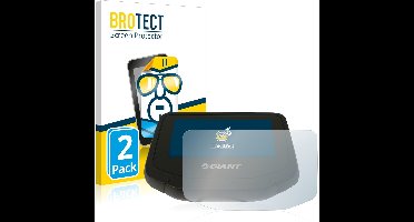 BROTECT - Screenprotector voor Giant RideControl Evo - Folie Beschermfolie transparant 2 Stuks