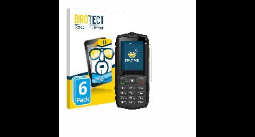 BROTECT - Screenprotector voor Hammer Rock - Folie Beschermfolie transparant 6 Stuks