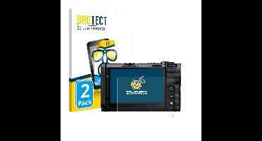 BROTECT - Screenprotector voor Nikon ZR 2025 - Folie Beschermfolie transparant 2 Stuks