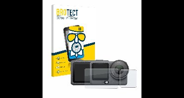 BROTECT - Screenprotector voor DJI Osmo Action 6 - Folie Beschermfolie Beschermglas matte