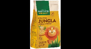Santiveri Jungle koekjes naturel glutenvrij 100 Gram