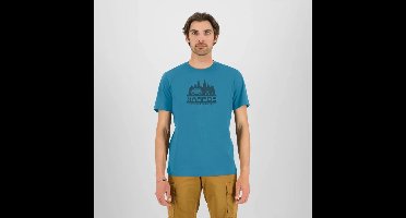 Karpos Outdoors Trees T-shirt Met Korte Mouwen Blauw XL Man