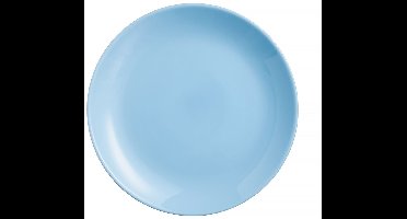 Luminarc Diwali - Bord - Dessertbord - Rond - 19 cm - Blauw