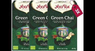 Yogi Tea Green Chai Bio - 3 pakjes