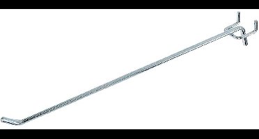 EURO Perforated – Winkelhaak – 30 cm Lengte – Ø6 mm Draad – Verzinkt Staal