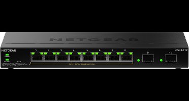 NETGEAR GS310TP - Netwerk Switch - Smart Managed - Gigabit - PoE+ - 8 poorten