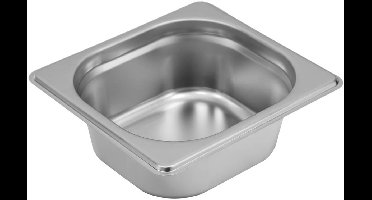 MEGA-M Gastronorm - Bak - GN 1/6 - 176x162x65 mm - RVS