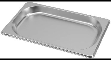 MEGA-M Gastronormbak - GN 1/4 - 265x162x20 mm - Roestvrij Staal