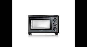 Severin TO 2079 Bak- en Toastoven met Pizzasteen & Draaispit – Hetelucht - 20 Liter – 1600 W