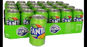 Fanta Exotic frisdrank - met natuurlijke aroma’s - 24 x 330ml - Inclusief Statiegeld