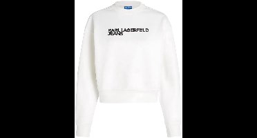Karl Lagerfeld Jeans A1w20005 Sweatshirt Wit M Vrouw