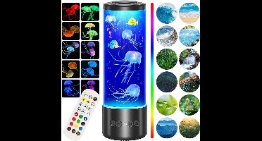 MKSS® Kwallen Lamp - Jellyfish Lavalamp - Nachtlampje