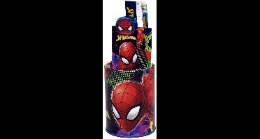Spiderman Vlekken schrijfwarenset 7 stuks