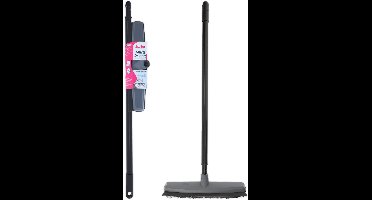 Sorbo Multi Broom – Rubberen Bezem met Steel – Met Vloertrekker – Geschikt voor Binnen & Buiten