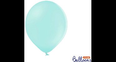 Balon Strong 30cm Pastel Mint 50 stuks