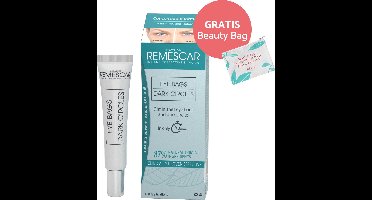 Remescar Wallen en Donkere Kringen - Oogcreme met anti aging effect voor vrouwen, verwijdert wallen en donkere kringen in slechts 2 minuten, 8 ml voor maar liefst 180 applicaties, inclusief GRATIS Remescar beauty bag
