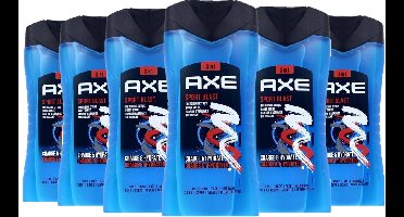 Axe 3in1 Douchegel - Sport Blast - 6 x 250 ml