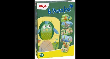 Haba | 6 Eerste Puzzels Bosdieren