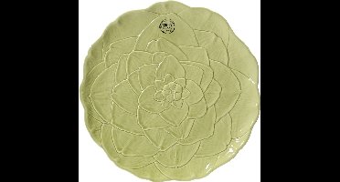 Decoris bord keramiek artisjok 27.8x2cm groen