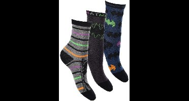 Batman - sokken Batman 3 paar- jongens- maat 23/26