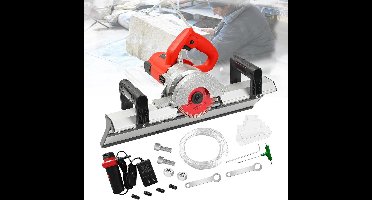 Elektrische Tegelsnijder – Tegelsnijmachine – Tegelzaag – Keramische Tegelsnijder – 45 Graden Tegelsnijder – 1200 W Motor – 13.000 RPM Snelheid