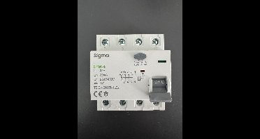 SIGMA Aardlekschakelaar 4Polig 25A 30mA