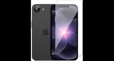 Screenprotector & Camera Protector geschikt voor iPhone 17e - Glas